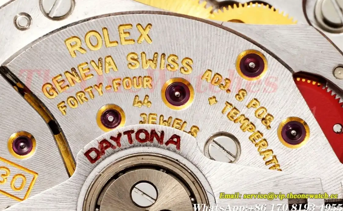 116595 Daytona Dia Rainbow RG IPKF SA4130 RG 40mm Black 0510